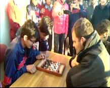PICS: In Shimla, Rahul and Priyanka Gandhi Play Chess With Special Ability Kids