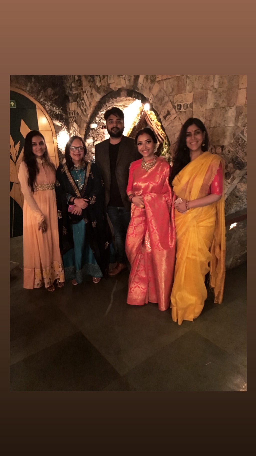 Shweta Basu Prasad Wedding Reception Kahaani Ghar Ghar Kii Co Star Sakshi Tanwar Vishal