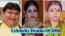 In Memoriam: Sridevi, Kavi Kumar Azad & other celebrities who passed away in 2018!