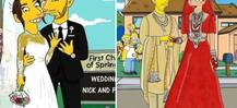 Newlyweds Priyanka Chopra-Nick Jonas enter Simpsons universe!