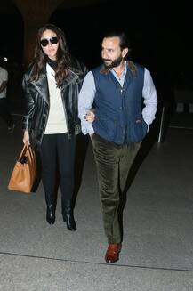 PICS: Baby Taimur heads to London with parents Saif-Kareena for New Year celebrations!