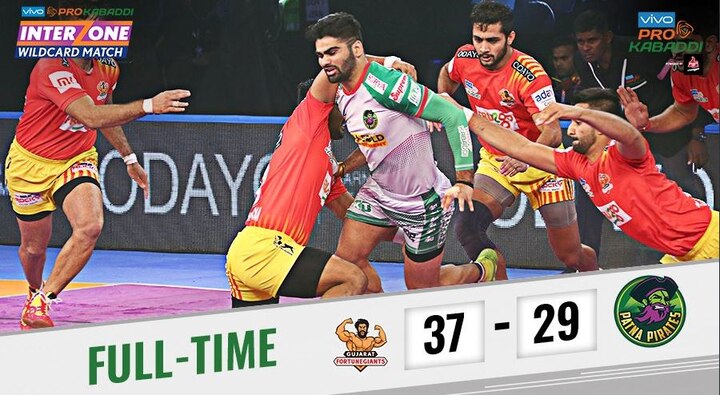 Pro Kabaddi League 2018: Gujarat win to leave champs Patna on brink of elimination Pro Kabaddi League 2018: Gujarat win to leave champs Patna on brink of elimination