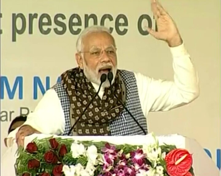 Ghazipur, UP: PM Modi lashes out at Congress, says 'Party's farmer loan waiver promise was a lollypop' Ghazipur, UP: PM Modi lashes out at Congress, says 'Party's farmer loan waiver promise was a lollypop'