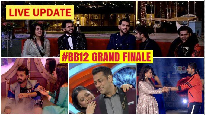 Bigg Boss 12 Grand Finale LIVE UPDATES: Dipika Kakar declared as the winner of Salman Khan's show! Bigg Boss 12 Grand Finale LIVE UPDATES: S. Sreesanth, Dipika Kakar, Karanvir Bohra, Romil Choudhary or Deepak Thakur - Who will win the show? Bigg Boss 12 Grand Finale LIVE UPDATES: Dipika Kakar declared as the winner of Salman Khan's show!