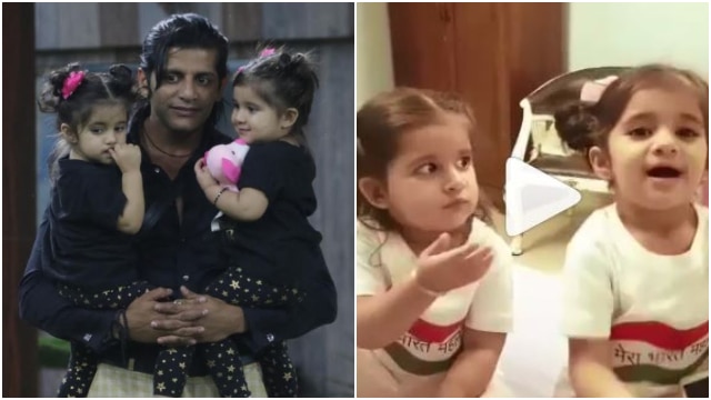 Bigg Boss 12: Karanvir Bohra’s twins Bella & Vienna are excited to see their dad after a long time (WATCH VIDEO) Bigg Boss 12: Karanvir Bohra’s twins Bella & Vienna are excited to see their dad after a long time (WATCH VIDEO)