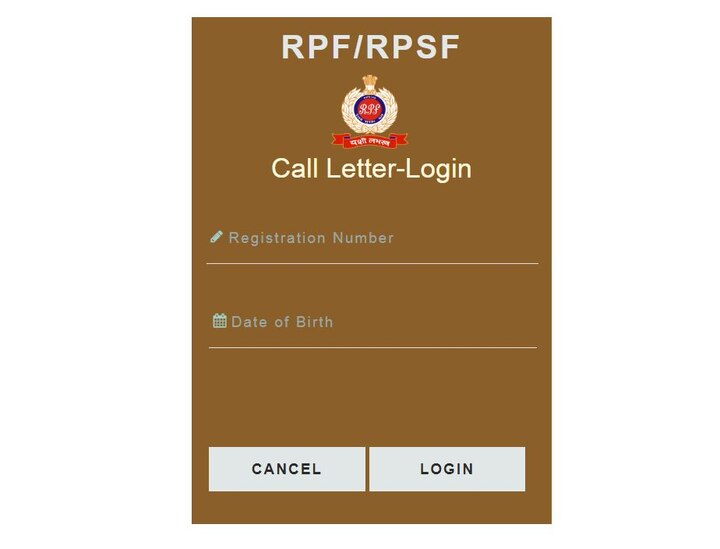 RPF Sub Inspector Hall Ticket 2018 RELEASED! Check si.rpfonlinereg.org, Download now RPF Sub Inspector Hall Ticket 2018 RELEASED!