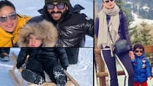 PICS: Taimur Ali Khan with Kareena Kapoor & Saif Ali Khan vacationing in Switzerland!