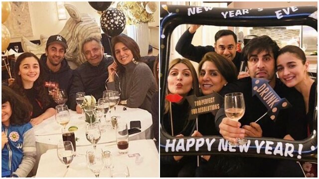 New Year 2019: Alia Bhatt welcomes 2019 with boyfriend Ranbir Kapoor & his family! See pics & video! PICS & VIDEO: Alia Bhatt welcomes New Year 2019 with beau Ranbir & his family!