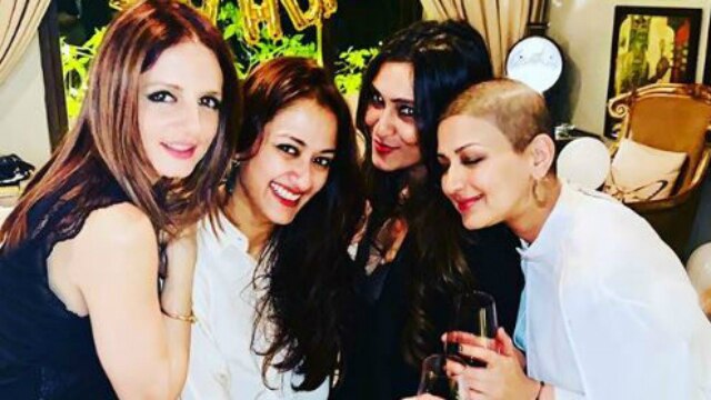 Sussanne Khan wishes 'warrior princess' Sonali Bendre on birthday! See Birthday bash pics! Sussanne Khan wishes 'warrior princess' Sonali Bendre on birthday; Posts pics from celebration on social media!