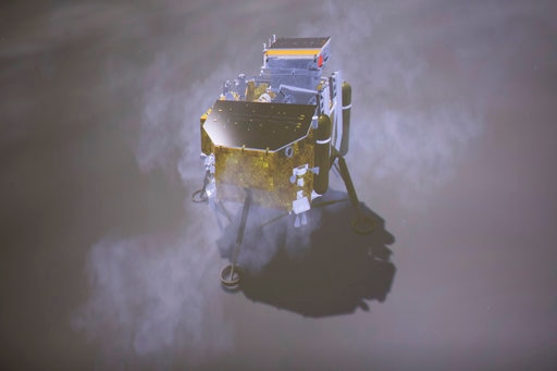 China's lunar probe makes first-ever landing on dark side of moon China's lunar probe makes first-ever landing on dark side of moon