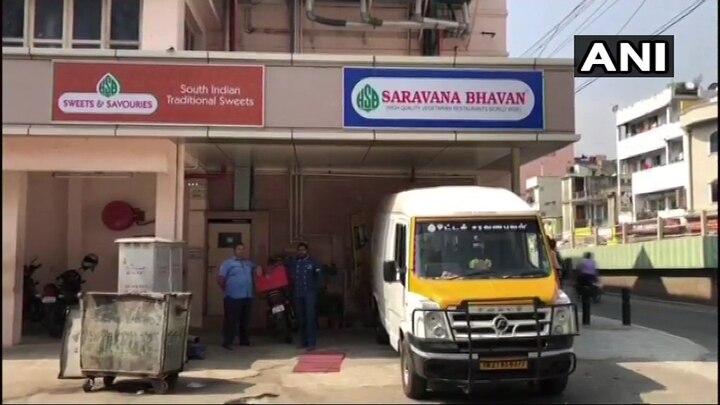 Massive IT raids at Saravana Bhavan, Grand Sweets in Tamil Nadu Massive IT raids at Saravana Bhavan, Grand Sweets in Tamil Nadu