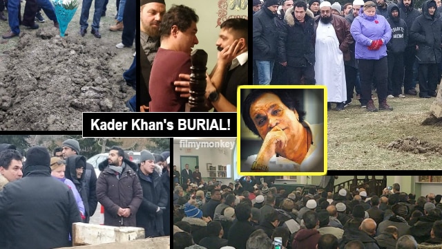 FIRST PICTURES from Kader Khan's burial in Canada Meadowdale cemetery; Watch Son Sarfaraz pay emotional tribute at funeral! FIRST PICTURES from Kader Khan's burial in Canada Meadowdale cemetery; Watch Son Sarfaraz pay emotional tribute at funeral!