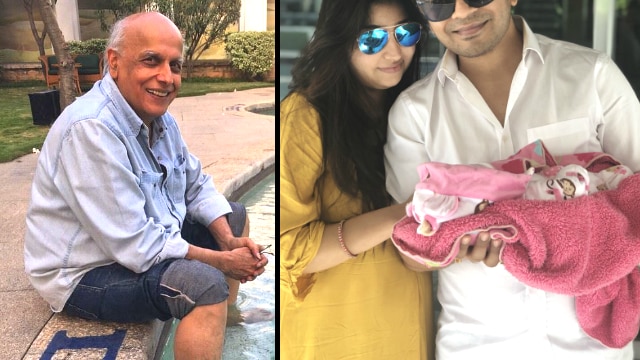 Mahesh Bhatt named Ankit Tiwari's newborn daughter Arya Mahesh Bhatt named Ankit Tiwari's newborn daughter Arya