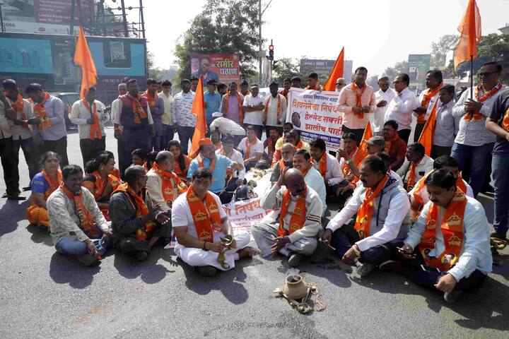 The Pune Police Commissioner has also been asked by the protesters to stop the helmet rule in the city. / Getty Images