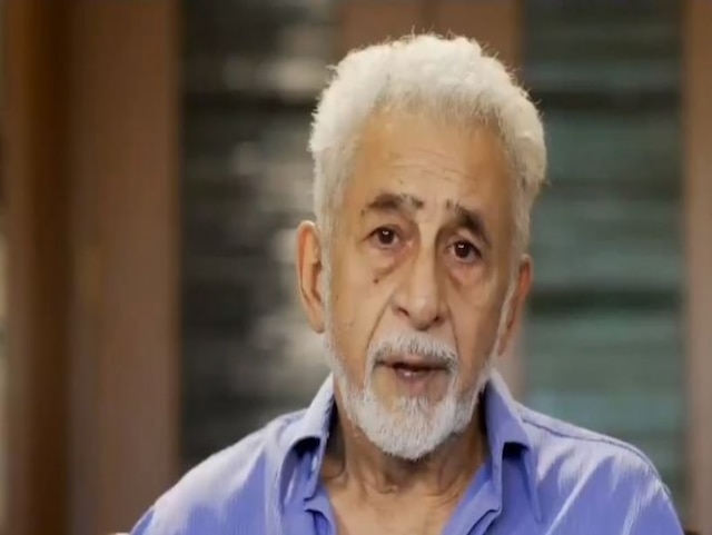 In a fresh video, Naseeruddin Shah says In a fresh video, Naseeruddin Shah says