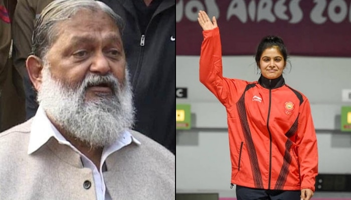 Haryana Sports Minister Anil Vij slams Manu Bhaker on her 'correct or just jumla' tweet Haryana Sports Minister Anil Vij slams Manu Bhaker on her 'correct or just jumla' tweet