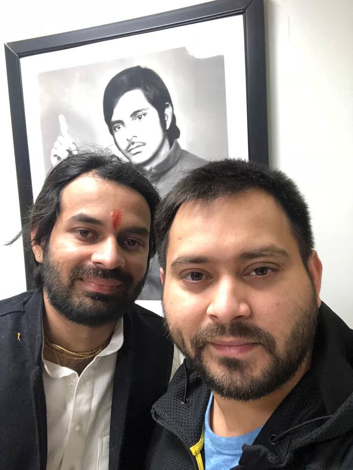 The development comes in the backdrop of murmurs that a struggle for supremacy in the RJD is on between Tej Pratap, believed to be close to his sister, and younger brother Tejashwi. / ABP NEWS GRAB