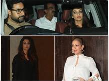 PICS: Abhishek Bachchan & Aishwarya Rai visit Sonali Bendre amid her cancer treatment in their swanky new car