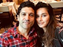 PIC: Farhan Akhtar\'s first sunday of the year belongs to ladylove Shibani Dandekar!
