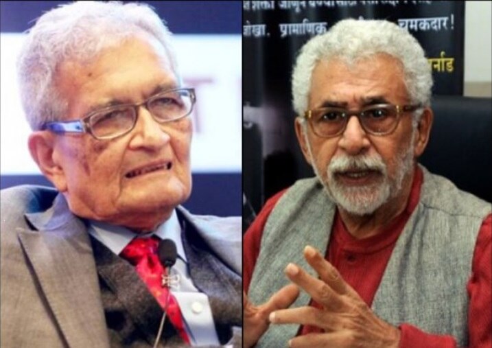 Amartya Sen comes in support of Naseeruddin Shah, says ‘Intolerance is about lack of power of thinking’ Amartya Sen comes in support of Naseeruddin Shah, says ‘Intolerance is about lack of power of thinking’