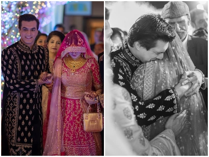 PICS: 'Yeh Rishta Kya Kehlata Hai' lead actor Mohsin Khan gets emotional as he hugs sister Zeba Khan during her bidaai ceremony! Bidaai ceremony pics: 'Yeh Rishta..' actor Mohsin Khan gets emotional as he hugs sister Zeba!