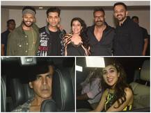 PICS & VIDEOS: Ranveer-Deepika, Ajay-Kajol, Akshay & other celebs arrive at \'Simmba\' success bash!
