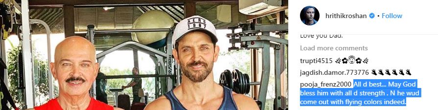 Hrithik Roshan’s dad Rakesh Roshan diagnosed with early stage cancer; ‘Super 30’ actor shares heartfelt post for him!