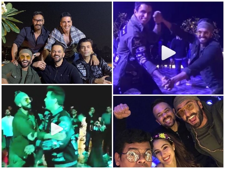 'Simmba' Success Bash: Ranveer Singh dances his heart out with the film's team; Here are INSIDE PICTURES & VIDEOS! INSIDE PICS & VIDEOS: Ranveer Singh dances his heart out with 'Simmba' team at the film's success bash!