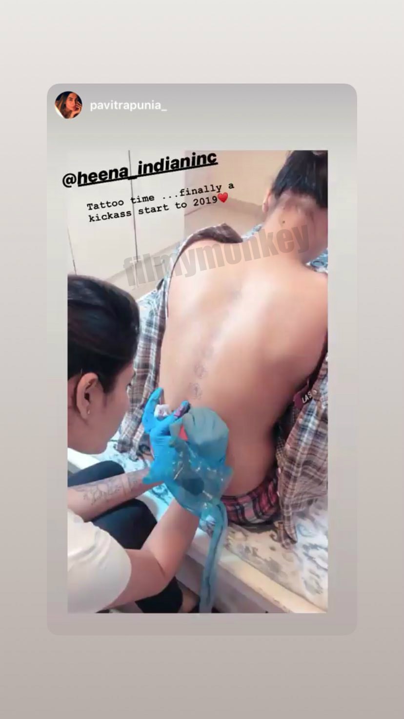 Naagin 3' fame Pavitra Punia gets 7 chakra tattoo inked on her spine; Shares pics-videos!