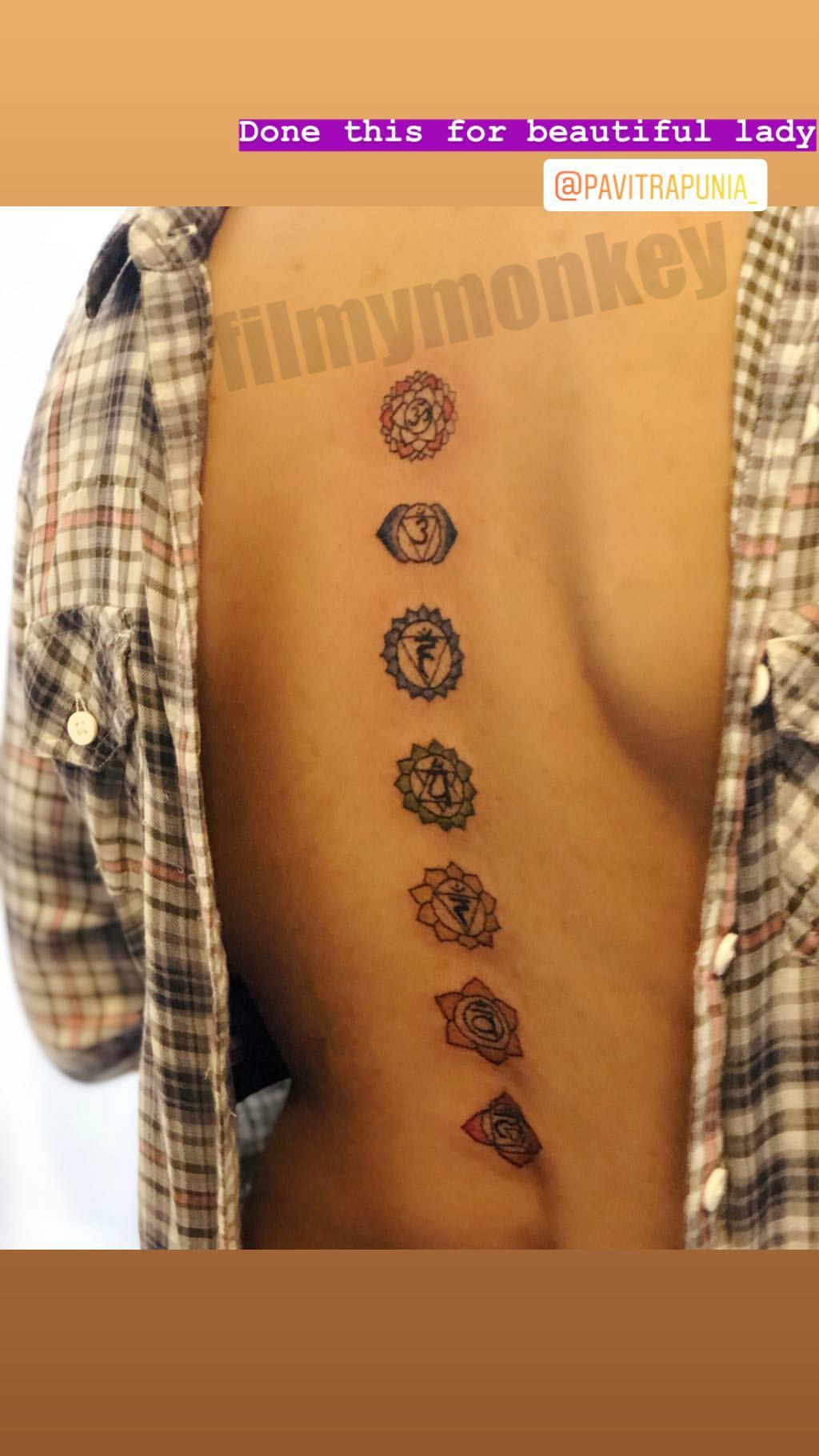 Dead Lucky Tattoo  7 chakras down the spine No tears only Laughts    Facebook