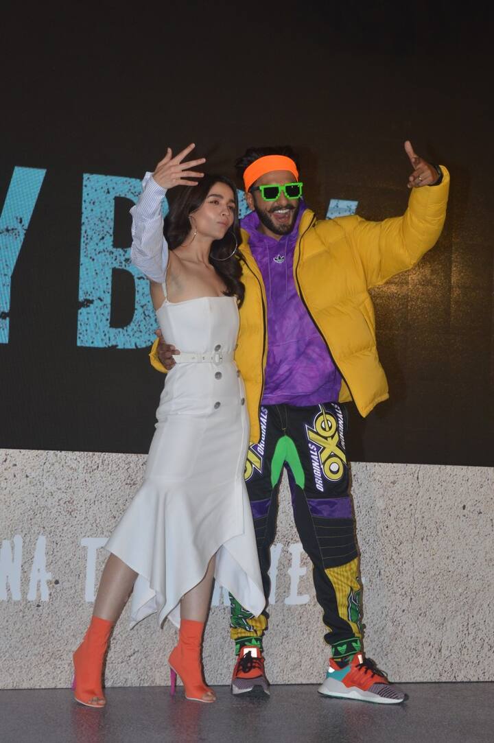 Alia-Ranveer at 'Gully Boy' trailer launch event held in Mumbai