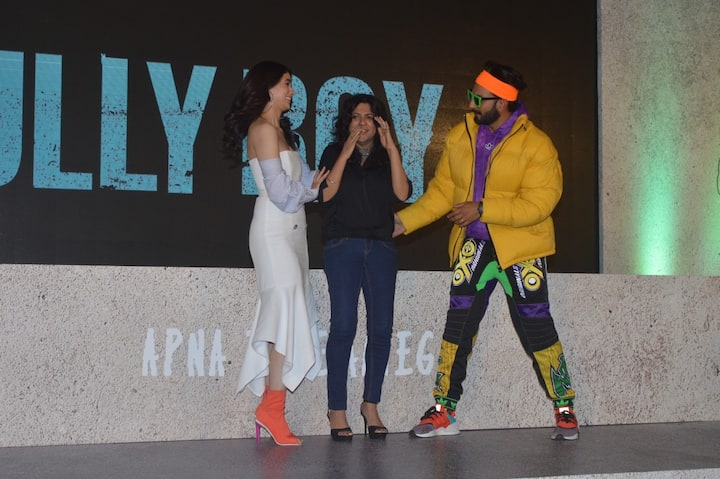 Alia-Ranveer at 'Gully Boy' trailer launch event held in Mumbai (All Pics: Manav Manglani)