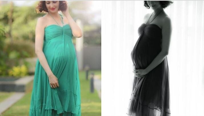 Bhabiji Ghar Par Hain star Saumya Tandon flaunts huge Baby Bump in her maternity shoot! Pregnant TV actress Saumya Tandon flaunts huge Baby Bump in her maternity shoot!