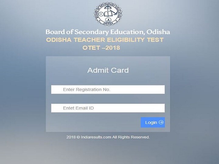 BSEO OTET Admit Card 2019 RELEASED! Download call letters from bseodisha.ac.in BSEO OTET 2019 Admit Card RELEASED! Download Now