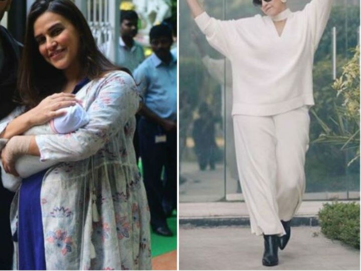 Neha Dhupia shoots for Roadies two months after giving birth to her baby daughter #Mommygoals! Neha Dhupia shoots for Roadies two months after giving birth to her baby daughter; SEE PICS