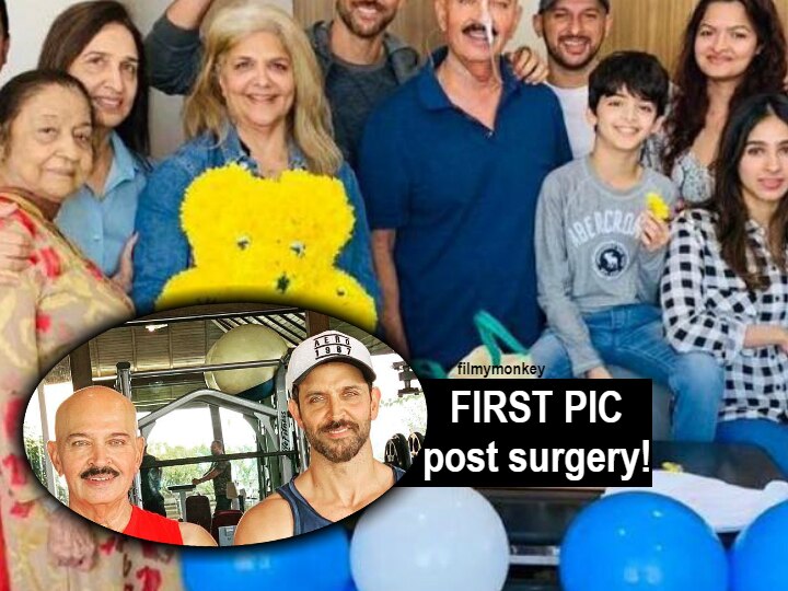 Hrithik Roshan on his Birthday shares FIRST PIC with Dad Rakesh Roshan post his surgery for throat cancer! Hrithik Roshan shares FIRST PIC with Dad Rakesh Roshan post his surgery for throat cancer!