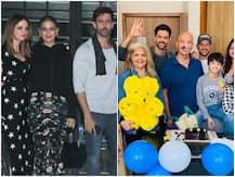 In PICS: Hrithik Roshan celebrates his birthday with dad Rakesh Roshan, Sussanne Khan, Sonali Bendre & others