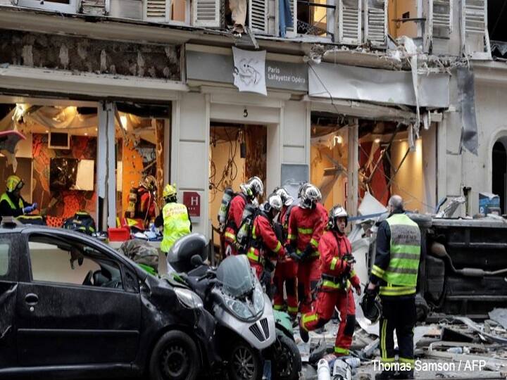 Paris: A powerful explosion badly damaged a bakery in central Paris on Saturday. AFP News reported that several people were injured and nearby windows were smashed after a suspected gas leak. / AFP IMAGE