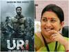 Smriti Irani praises Vicky Kaushal\'s \'Uri: The Surgical Strike\'