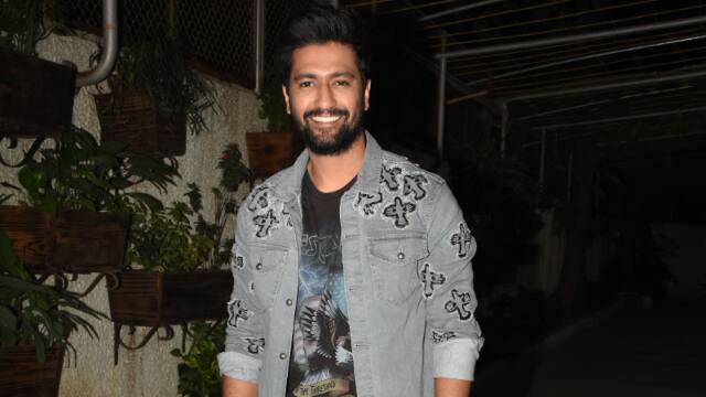 Vicky Kaushal, who has played the role of Major Vihan Singh Shergill in the film, was all excited as his friends from the industry came to watch his recent release.