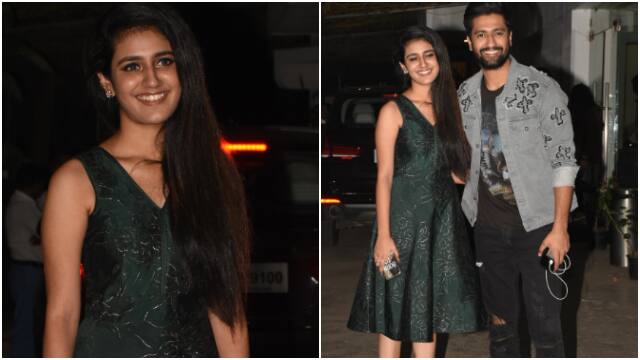 Internet sensation Priya Prakash Varrier, who ruled millions of hearts with her wink in the film ‘Oru Adaar Love’, looked beautiful in her green outfit.