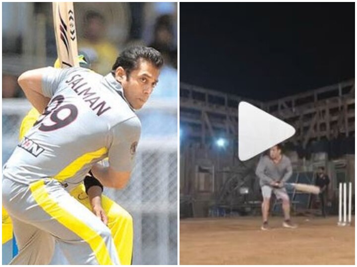 Bharat: Salman Khan plays cricket on the sets of the film (WATCH VIDEO) WATCH: Salman displays his fine batting skills on Bharat sets, proves he is the 'Sultan' of cricket