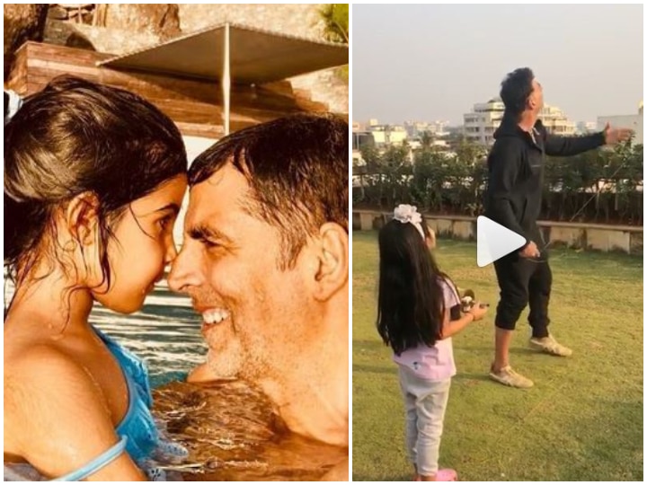 VIDEO: Akshay Kumar & daughter Nitara fly kites as they celebrate Makar Sankranti! VIDEO: Akshay Kumar & daughter Nitara fly kites as they celebrate Makar Sankranti!