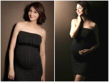PICS: \'Bhabiji...\' actress Saumya Tandon flaunts huge baby bump revealing that she is ready to pop!