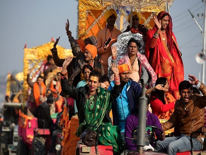 Kumbh Meal 2019: State authorities in Uttar Pradesh are expecting 12 million visitors to descend on Allahabad for the centuries-old festival, which officially begins on January 15 and continues until early March. (AFP)
