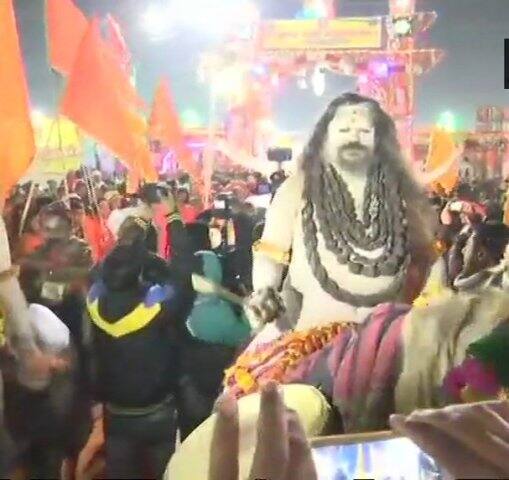 The Kumbh Mela is attended by devotees as well as sadhus. The naga sadhus participating in this festival are completely naked.