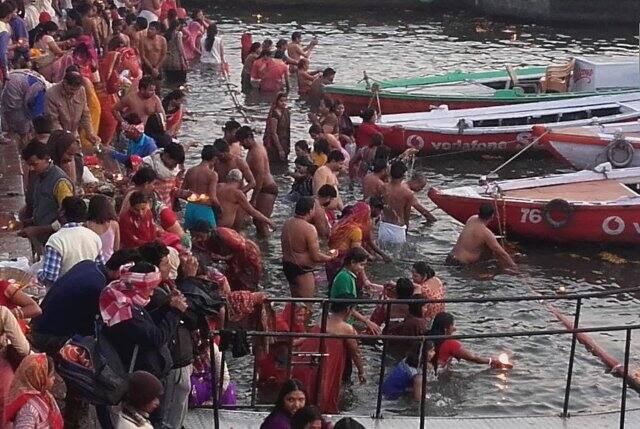 The Kumbh Mela, one of the biggest holy gatherings of Hinduism,  attracts as many as 100 million pilgrims from around the world. The pilgrims come to Prayagraj to attain moksha, salvation from the unending cycle of life and death./ANI