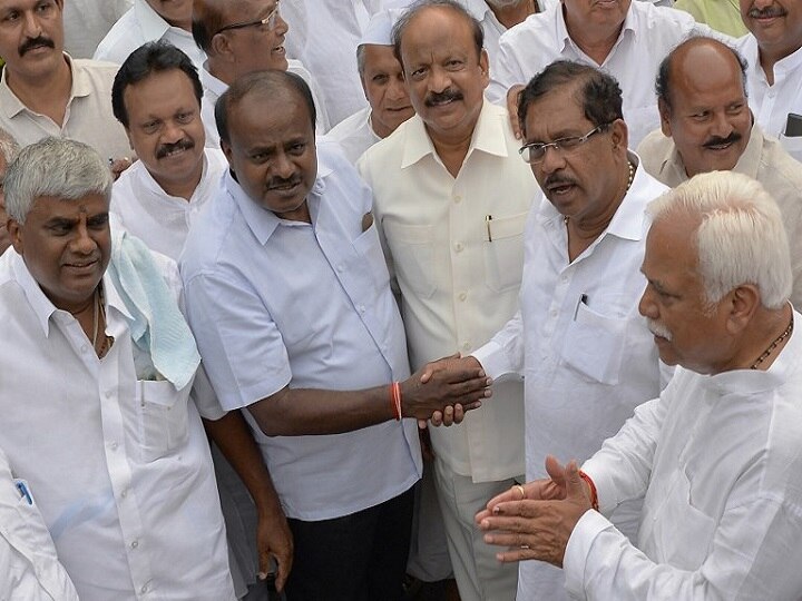 Karnataka: Congress says ‘no threat to coalition government with JD(S) ‘ Karnataka: Congress says ‘no threat to coalition government with JD(S)'