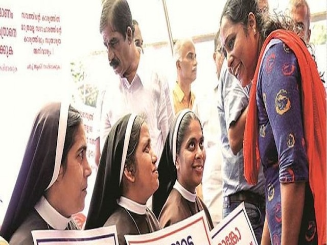 Four nuns who spoke against rape-accused Bishop Franco Mulakkal transferred by church Four nuns who spoke against rape-accused bishop Franco Mulakkal transferred by church