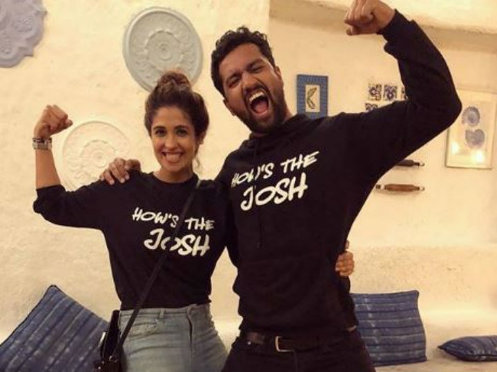 Vicky Kaushal celebrates URI's success with rumoured girlfriend? Vicky Kaushal celebrates URI's success with rumoured girlfriend?